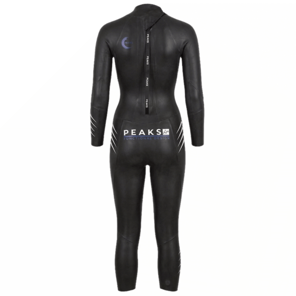AZULfemalebackOWW PEAKS wetsuit AZUL Female