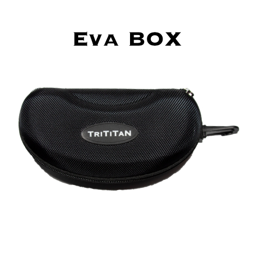 TRITITAN EAGLE SUNGLASSES with 4 extra interchangeable lenses White or Grey or Black