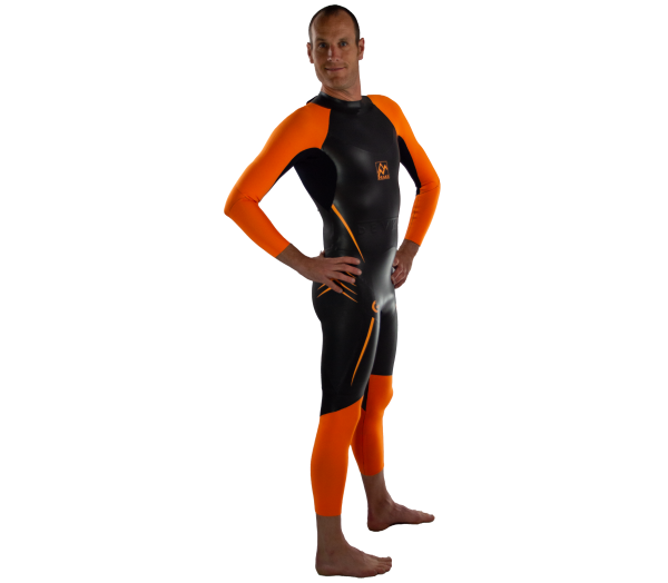 Peaks Wetsuit Visi Naranja