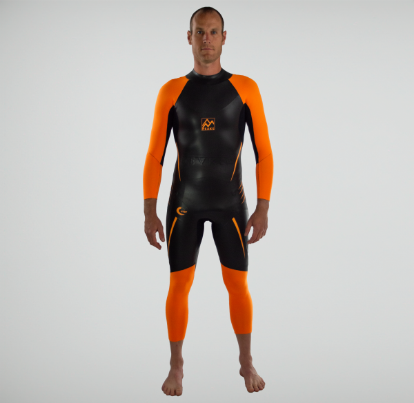Peaks Wetsuit Visi Naranja