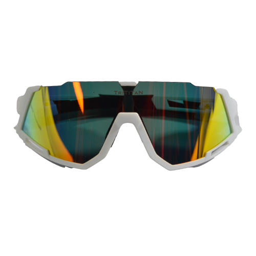 TRITITAN EAGLE SUNGLASSES with 4 extra interchangeable lenses White or Grey or Black