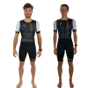 TriTiTan Elite Titanium Gold Trisuit with short sleeves (unisex)