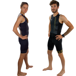 TriTiTan Elite No Sleeve Trisuit Titanium Gold (unisex)