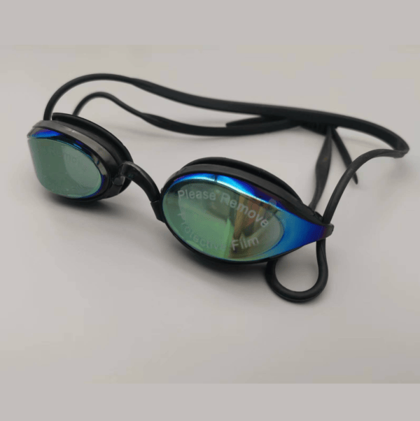 PEAKS Shark swimming goggles with interchangeable nose bridge