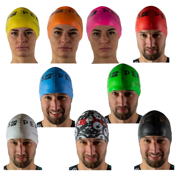 PEAKSbadmutsen Peaks swim cap